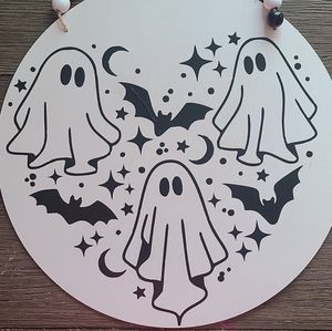 Halloween door sign